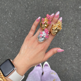 ANILLO CORAZÓN ANATÓMICO MAXI PINTADO