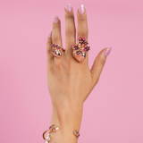 ANILLO CORAZÓN ANATÓMICO PEQUEÑO PINTADO