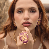 ANILLO FLOR PENSAMIENTO MAXI