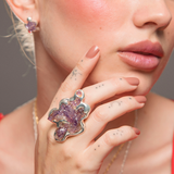 ANILLO LAVA AMATISTA MAXI