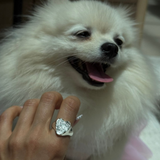ANILLO CORAZÓN HUELLAS ALMAS GEMELAS