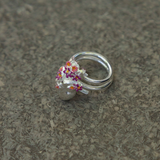 ANILLO CORAZÓN ANATÓMICO PEQUEÑO PINTADO