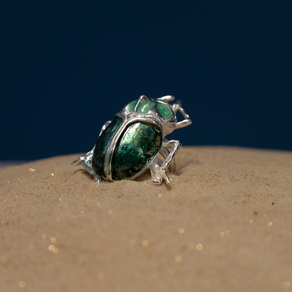 ANILLO MAXI ESCARABAJO EGIPCIO