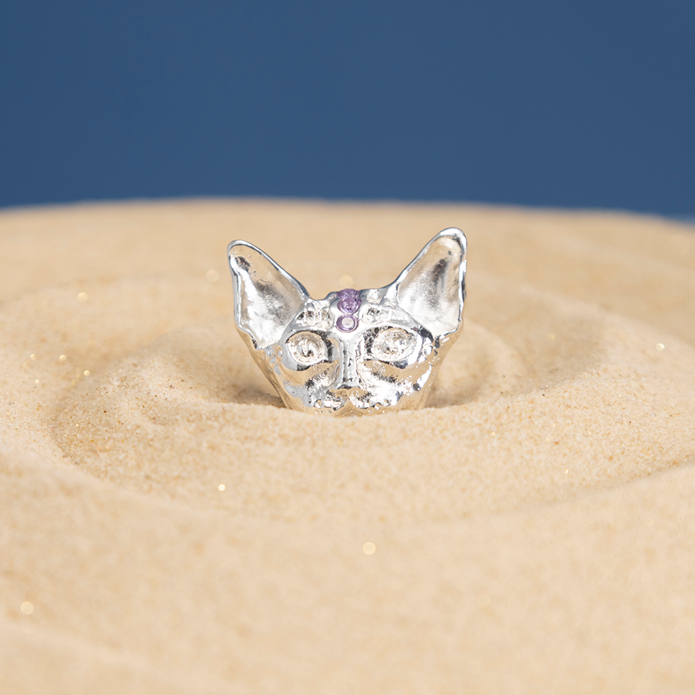 ANILLO  GATO MEDIUM EGIPCIO