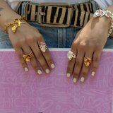 ANILLO CORAZÓN ANATÓMICO PEQUEÑO PINTADO