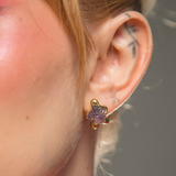 ARETES LAVA AMATISTA