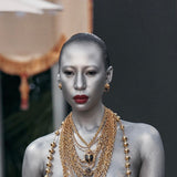 ARETES ESCARABAJO AZUL