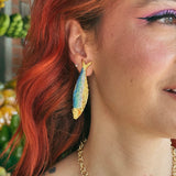 ARETES DE SARDINAS MAXI PINTADOS