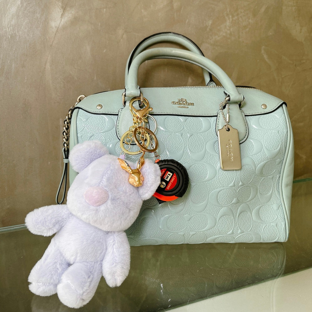 Bag Charm Mini Conejo + Osito de peluche + Mini metro