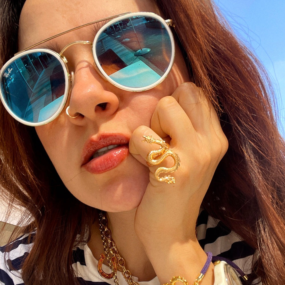 CANDONGA LISA ORO 18K