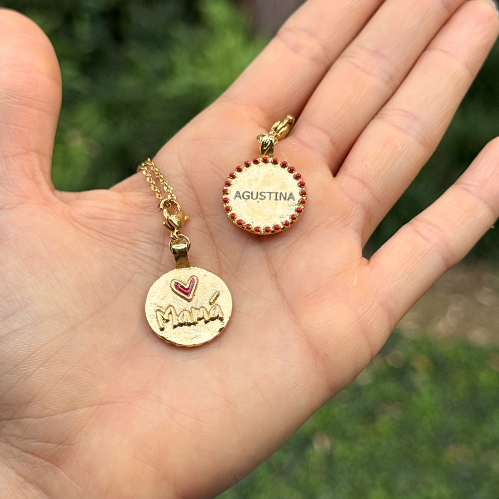 COLLAR CHARMOM PERSONALIZADO