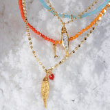 COLLAR SARDINAS A LA SIMPLE LAYERING X 4