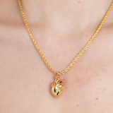 COLLAR CORAZÓN ANATÓMICO PINTADO PEQUEÑO