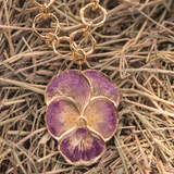 COLLAR FLOR PENSAMIENTO