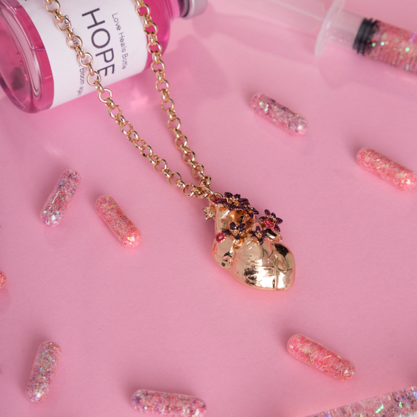 Collar Corazón Anatómico Maxi Pintado