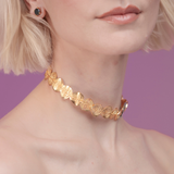 CHOKER HOJAS EUCALIPTO