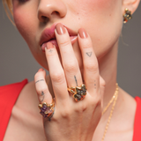ANILLO LAVA AMATISTA MINI