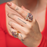 ANILLO LAVA AMATISTA MINI