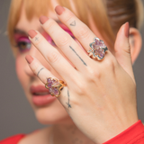 ANILLO LAVA AMATISTA MINI