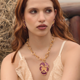 COLLAR FLOR PENSAMIENTO