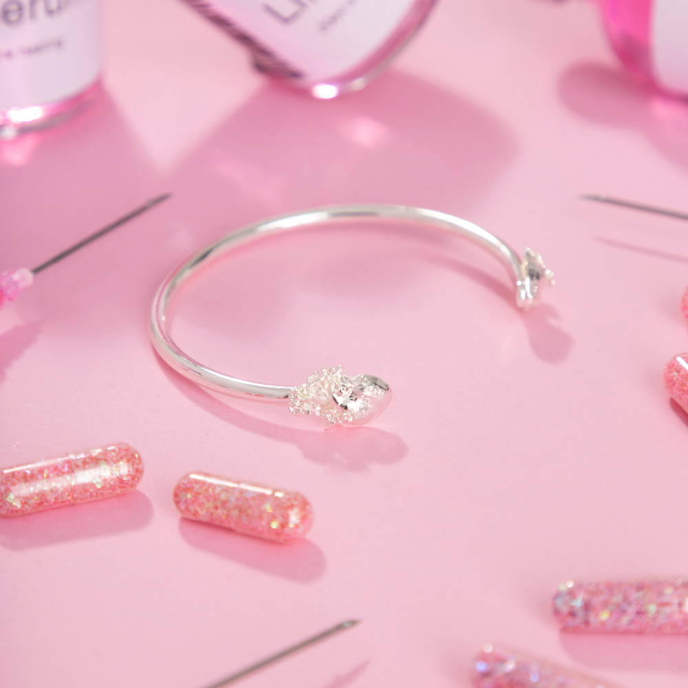 PULSERA CORAZÓN ANATÓMICO MINI