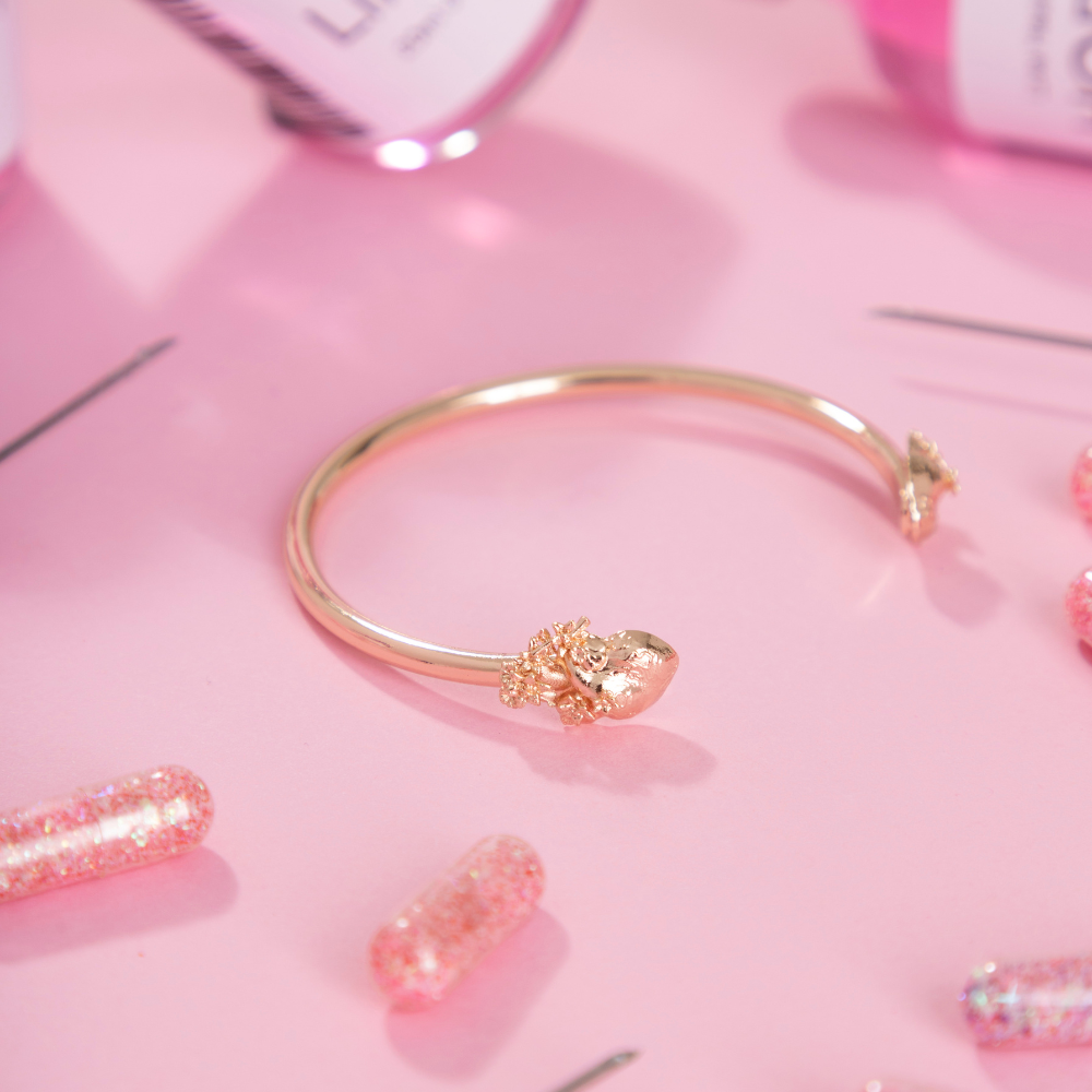 PULSERA CORAZÓN ANATÓMICO MINI