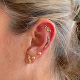TOPO MINI CABALLITO DE MAR ORO 18K