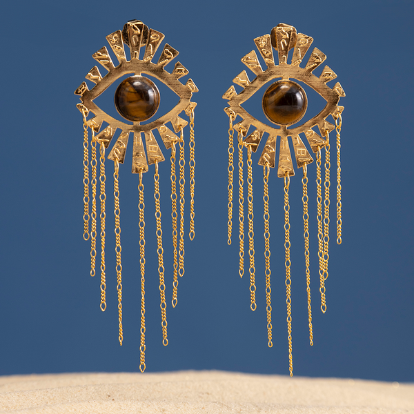 ARETES OJO HORUS