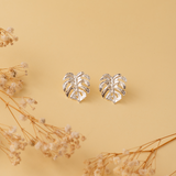 ARETES MONSTERA PEQUEÑA