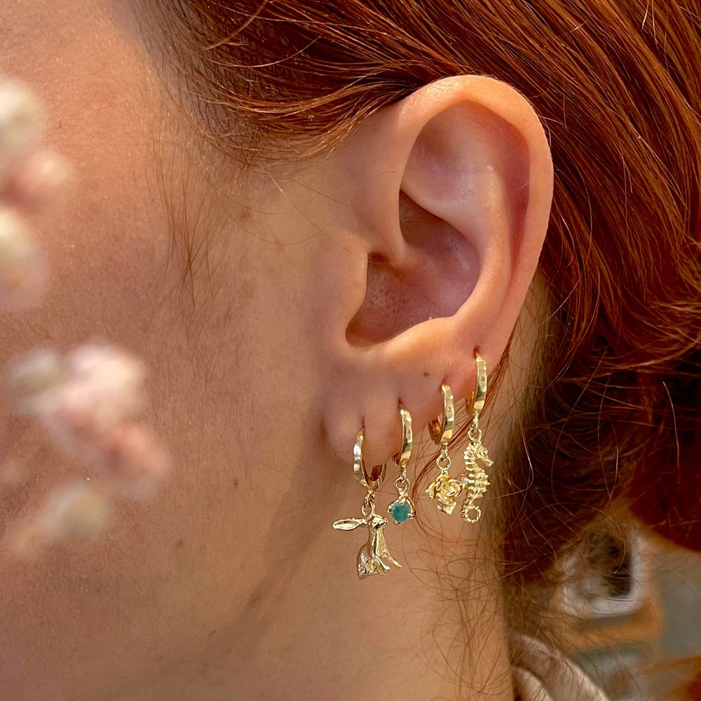 CANDONGA CABALLITO DE MAR ORO 18K